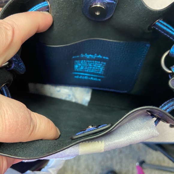 Coach Hologram NASA Derby Drawstring Bag, NWOT, RARE, MUST READ DESCRIPTION - Picture 6 of 8